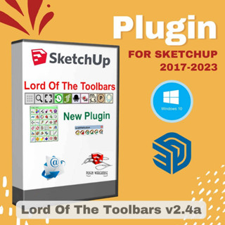 E82] Fredo6 LordOfTheToolbars v2.4a ( จัดการแถบเครื่องมือ ) | Plugin for Sketchup 2017-2023