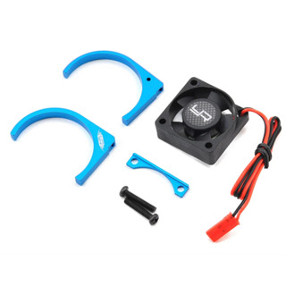 Yeah Racing Tornado Motor Heat Sink w/High Speed Fan Set (Blue) (Type A) YA-0233VABU