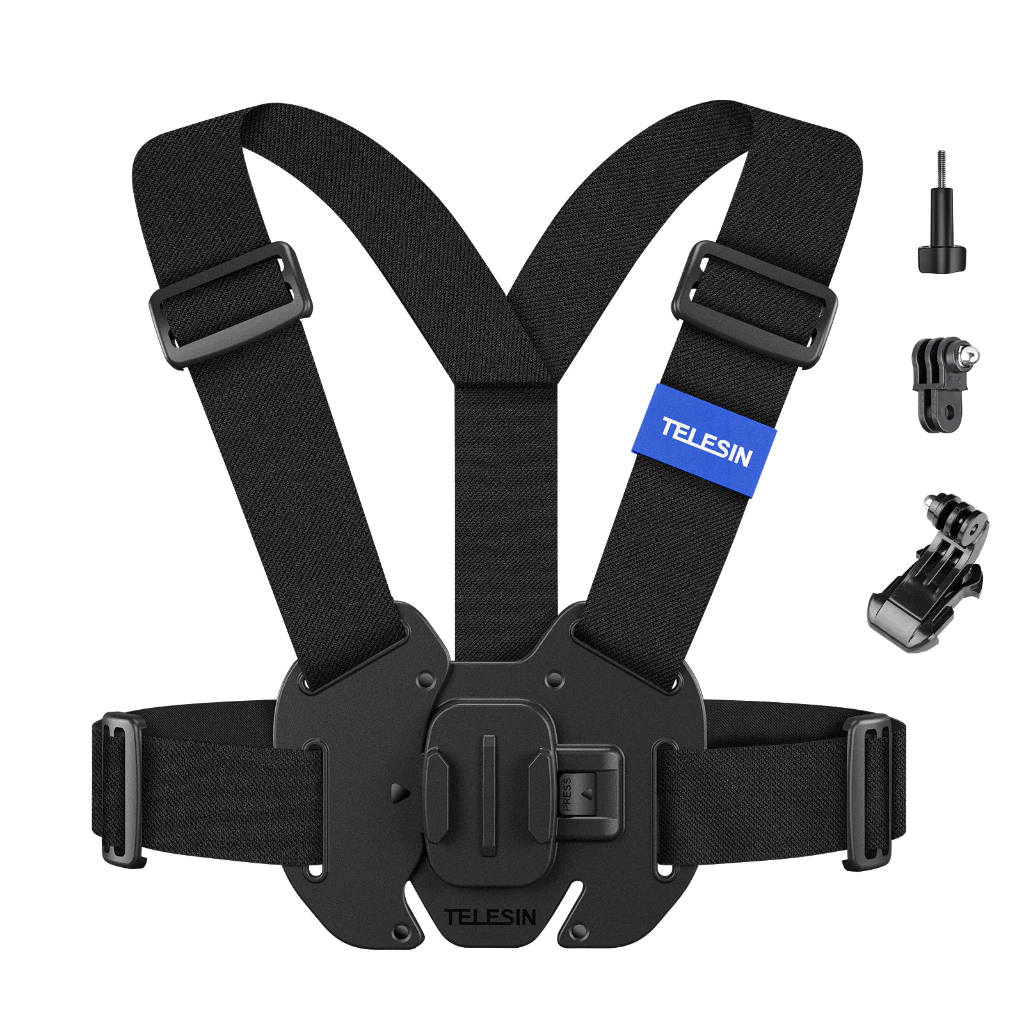 TELESIN (GP-UCS-001) New Vest Chest Strap for Action Cameras.