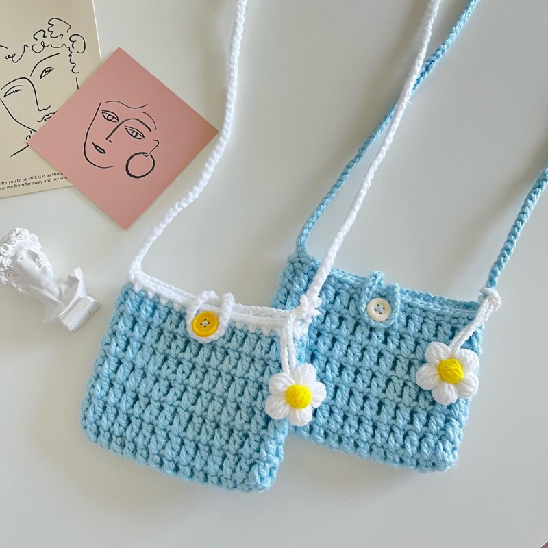 ✨พร้อมส่ง🌼มาใหม่สีเข้าเพิ่ม กระเป๋าใบจิ๋ว กระเป๋าสะพายน่ารัก mini bag