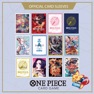 [OnePiece Card Game]  Sleeves สลีฟ การ์ดวันพีช ซองใส่การ์ด (ของแท้ ลิขสิทธิ บันได) วันพีซ ลูฟี่ Luffy โซโร Zoro