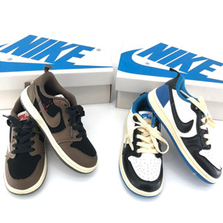 ผ้าใบ NK Air Jordan 1 Low Travis Scott x Fragment