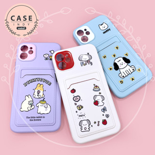 เคส Realme 5 C17เคสมือถือนิ่ม TPU กันกล้องสีด้านหลังมีช่องใส่การ์ด พิมพ์ลายการ์ตูน