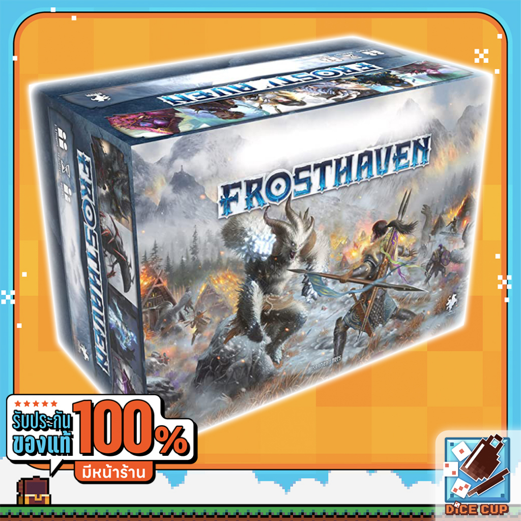 [ของแท้] Frosthaven & Frosthaven (plus Solo Scenarios & Removable Stickers) Board Game