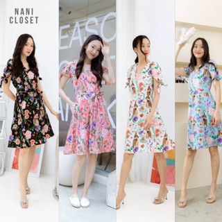 🐰Babbit Dress🐰เดรสกระต่ายโบว์แขน