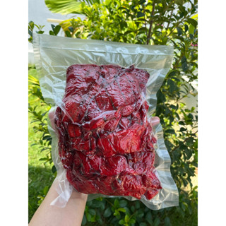 จิ้นแดง จิ้นเกลือ หมูแดดเดียวรมควันสูตรโบราณเชียงใหม่ขนาด1กิ…