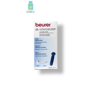 Lancet เจาะน้ำตาล Beurer รุ่น GL44 บรรจุ 25 ชิ้น