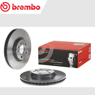 BREMBO จานเบรคหน้า RANGE ROVER Evoque L538, Freelander II 11- / 09 A427 11 / ราคาต่อ 1ใบ