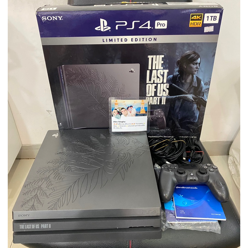 Ps4 pro last of us 2 limited edition 1TB
