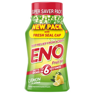 ENO LEMON 100g อีโน รสมะนาว ผงฟู่ บรรเทาอาการท้องอืดท้องเฟ้อ ขนาด 100 กรัม