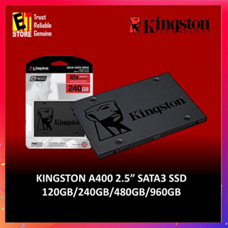 (ส่งจากกรุงเทพ)120GB,240GB,480GB 960GB SSD (เอสเอสดี) KINGSTON A400 SATA III 2.5‘ ประกัน 3 ปี