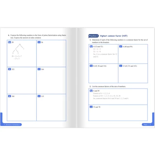 Taladboran(ป1-ป6) แบบเรียนนำเข้า Go Get Maths Workbook (รูปแบบสอนของสิงคโปร์)