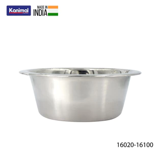Kanimal Original Pet Bowl ชามอาหาร ชามน้ำ ชามสแตนเลส สำหรับสุนัขและแมว Size S / M / L/ XL (เลือกขนาด)