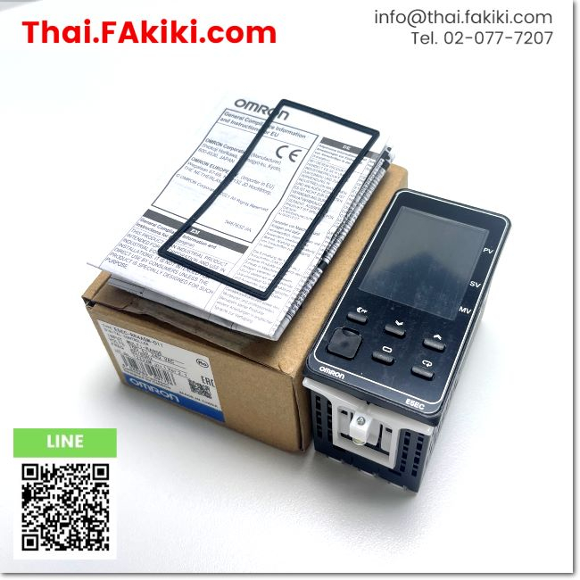 พร้อมส่ง, (A)Unused, E5EC-RR4A5M-011 เครื่องควบคุมอุณหภูมิ สเปค  AC100-240V Ver2.1, OMRON (66-007-42