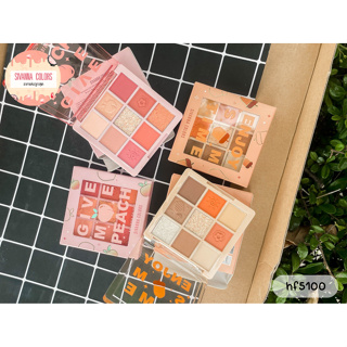 HF651 SIVANNA COLORS CRYSTAL FACE PALETTE ชีเวนน่า คัลเลอร์ส คริสตัส เฟส พาเลทท์ อายแซโดว์เนื้อแมทท์และชิมเมอร์