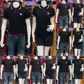 เสื้อโปโล Pegasus ตราม้าบิน รวมสีดำ ผู้ชาย,ผู้หญิง งานคุณภาพดี พร้อมส่งจากไทย