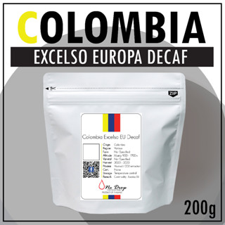 เมล็ดกาแฟคั่ว โคลัมเบีย ดีแคฟ / Colombia Excelso Europa Decaf