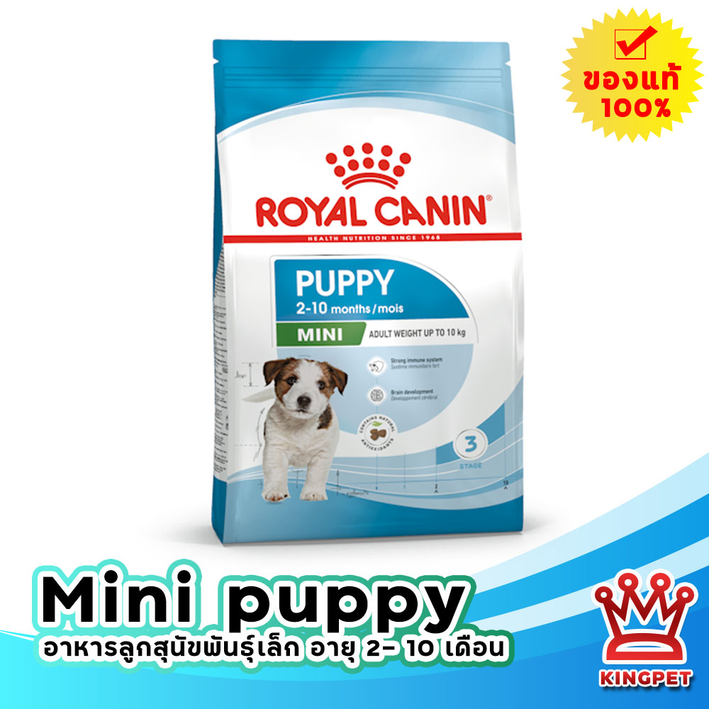 ROYAL CANIN MINI PUPPY 8KG ลูกสุนัขพันธุ์เล็ก