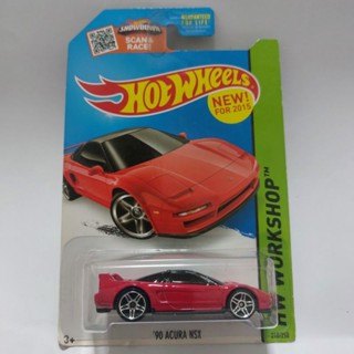 รถเหล็ก Hotwheels 90 ACURA NSX NEW FOR 2015 (ib19)