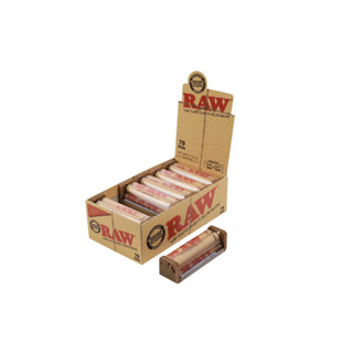 ยกกล่อง ของแท้100% ส่งไว RAW Rolling Machine 79 MM 12 ชิ้น/กล่อง กระดาษraw ก้นกระดาษ กระดาษโรล Raw Rolling Paper