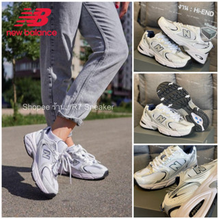 (งานแท้100%)NB 530 Trainer รองเท้าผ้าใบ รองเท้ากีฬา พร้อมกล่อง สำหรับผู้ชายและผู้หญิง