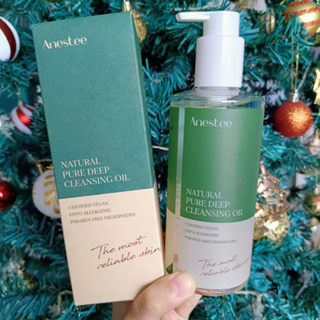 Anestee Natural Pure Deep Cleansing Oil 300 ml. คลีนซิ่งออยล์สูตรอ่อนโยน