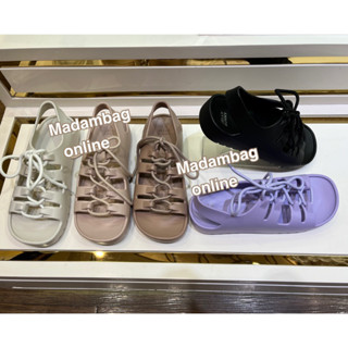 Jellybunny Lev Flats Sandals เจลลี่บันนี่ รองเท้ายางรัดส้น แท้จากช็อป