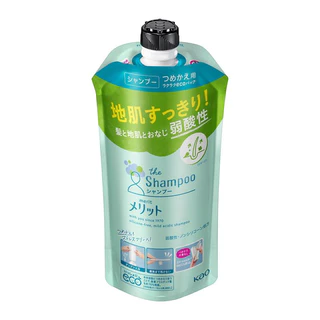[พร้อมส่ง] KAO Merit Refill 340ml เมอริท แชมพู และ ครีมนวดคอนดิชันเนอร์ แบบรีฟิล