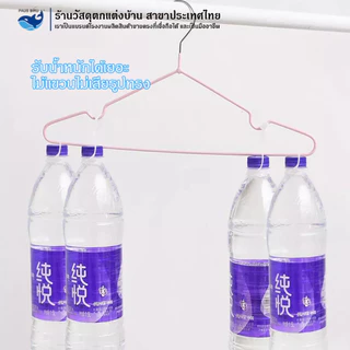 PAUS BIRU[ขายดี!!] ไม้แขวนเสื้อ เคลือบซิลิโคนกันลื่น ขนาด40cm*20cm สีพาสเทล ไม้แขวนเสื้อ ถูกสุด ลดกระหน่ำ