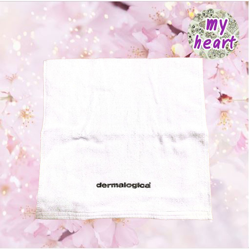 Towel Dermalogica White 15x30 นิ้ว ผ้าขนหนูเช็ดผม