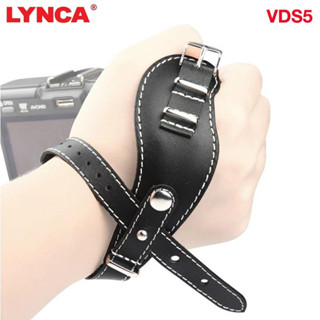 LYNCA VDS5 Leather Camera Wrist Strap สายคล้องข้อมือกับกล้อง - LYNCA CAMERA WRIST BAND VDS5 BLACK