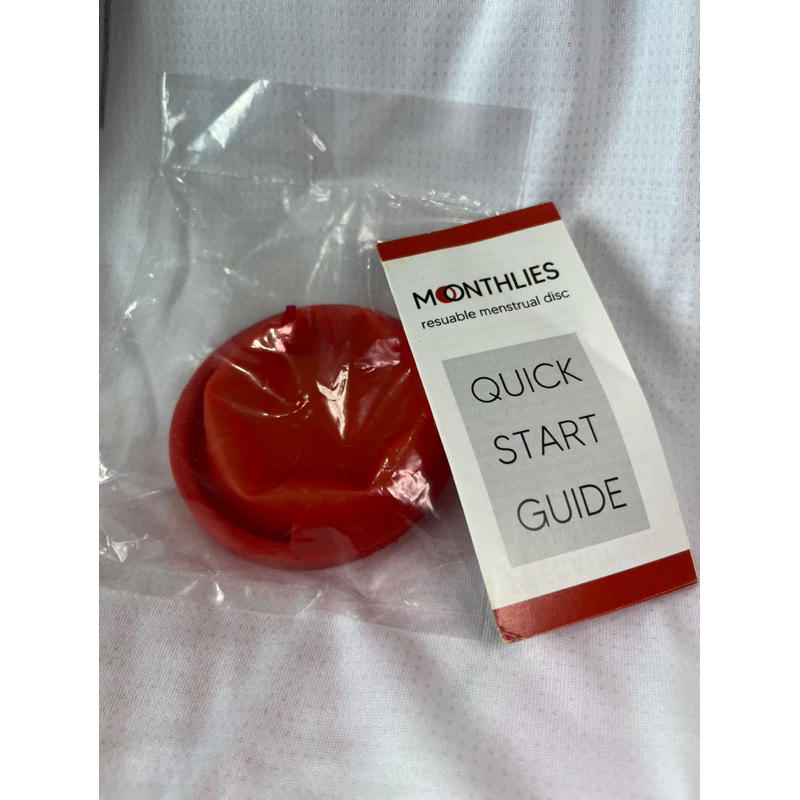 ใหม่🍀พร้อมส่ง🍀 Moonthlies ถ้วยอนามัยแบบ disc ไซส์ L