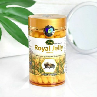 Nature’s King Royal jelly ขนาด120เม็ด 1กระปุกราคา#450บาท