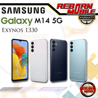 [NEW] Samsung Galaxy M14 5G หน้าจอ: 6.6 นิ้ว Exynos 1330 Octa Core เเบตบตเตอรี่ 6,000 mAh RebornMobile