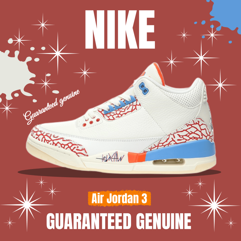 （จัดส่งฟรี）Nike Air Jordan 3 Retro EP"Mr.Triple Double" CK9246-991 รองเท้าผ้าใบ รองเท้า nike