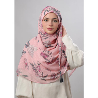 ฮิญาบ BOKITTA รุ่น Chic Maxi - GRENADINE -  Instant hijab