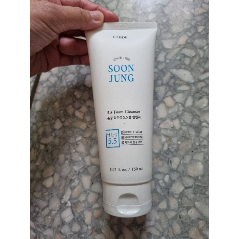 Etude Soon jung foam cleanser 200ml exp 122024