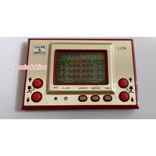 เกมกด ของแท้มือสอง สภาพดี จอสวย Game &amp; Watch Lion เกมกดสิงโต Nintendo Gamewatch