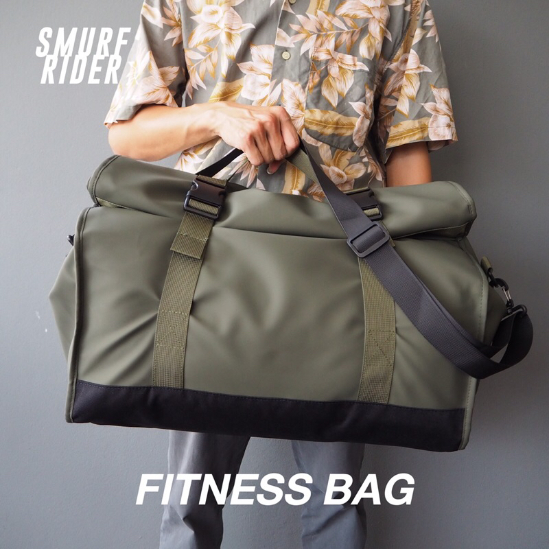 🇹🇭พร้อมส่งจากไทย FITNESS BAG แบบกันน้ำ กระเป๋าเดินทางกันน้ำ กระเป๋าปรับขนาดได้ ใส่ของได้จุใจ