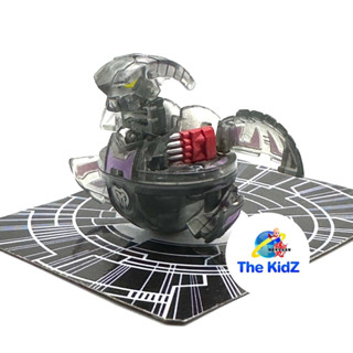 บาคุกัน Bakugan Battle Brawlers Translucent Black Darkus Clear Alpha Percival Rare