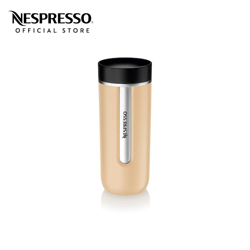 Nespresso แก้วกาแฟ Travel Mug ขนาดใหญ่ สี Latte