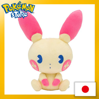 ตุ๊กตา Psycho Soda Refresh Plusle Pokemon Center ของแท้【ส่งตรงจากญี่ปุ่น】(ผลิตในญี่ปุ่น)