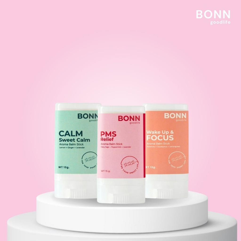 BONN.GOODLIFE - Aroma Balm Stick [TRIO SET]
