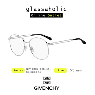 [ลดกระหน่ำ] กรอบแว่นสายตา GIVENCHY รุ่น GIV 0107-010 ทรงกลม สีปรอท