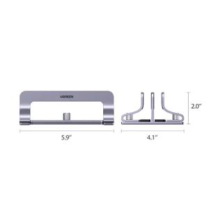 UGREEN รุ่น LP258 ขาจับแล็ปท็อปแนวตั้ง Laptop Vertical Stand Notebook Computer Storage ตัวจับระบายความร้อนแบบแนวตั้ง
