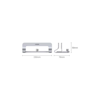 UGREEN รุ่น LP258 ขาจับแล็ปท็อปแนวตั้ง Laptop Vertical Stand Notebook Computer Storage ตัวจับระบายความร้อนแบบแนวตั้ง