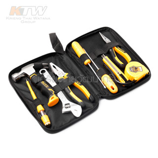 INGCO ชุดเครื่องมือช่าง 9 ชิ้น ( HKTH10809  ) tool set 9pcs