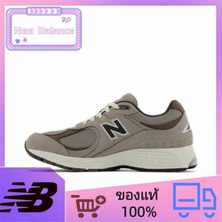 ของแท้ 100% New Balance NB 2002R รองเท้าวิ่งลำลองที่ดูดซับแรงกระแทกระบายอากาศได้ต่ำ unisex สีเทา