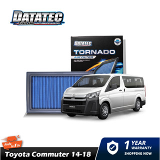 กรองอากาศ TOYOTA Commuter Hiace แบบแผ่น ปี2014-18 DATATEC TORNADO AIR FILTER