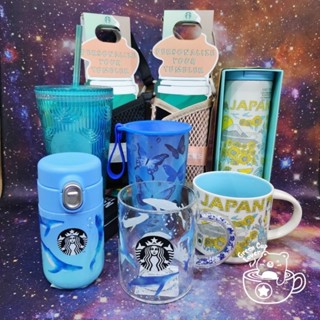 Starbucks Japan🇯🇵 คอลเลคชั่นSummer2🐳🐟🐬💦‼️พร้อมส่ง‼️